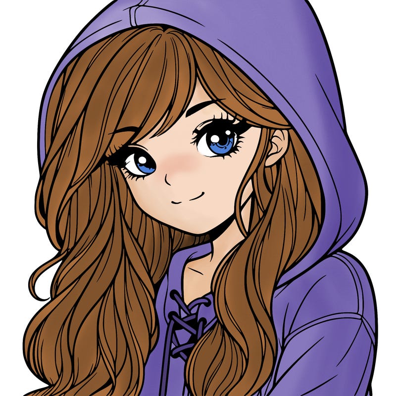 pretty girl wearing hoodie