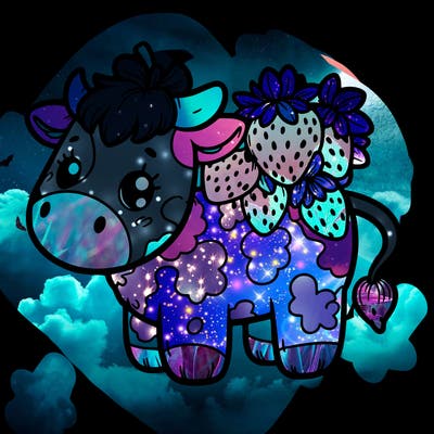 strawberry cow