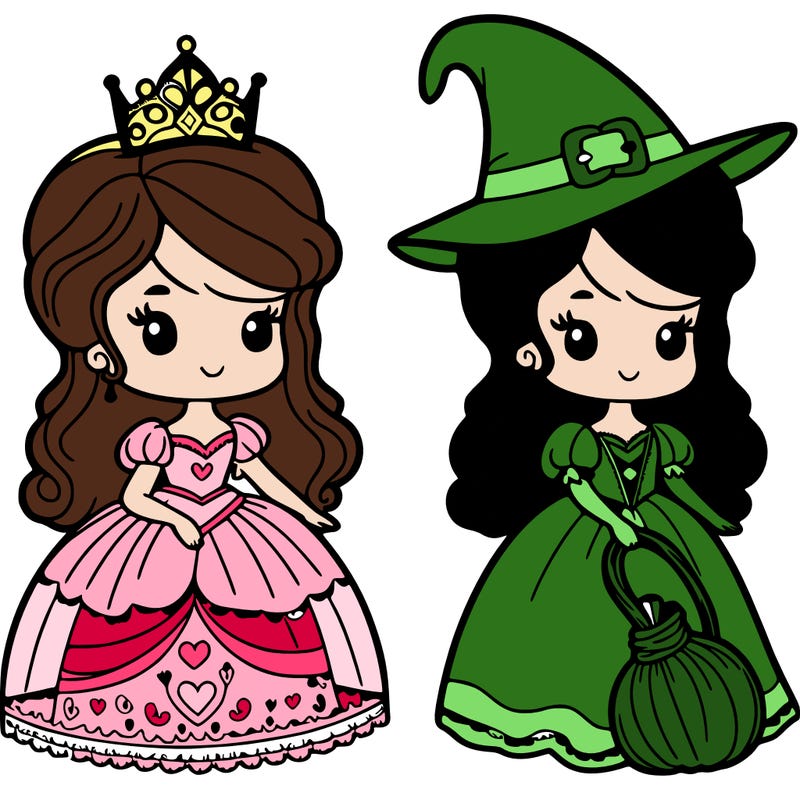 princess as a witch