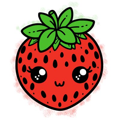 cute strawberry