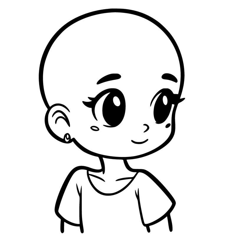 bald girl