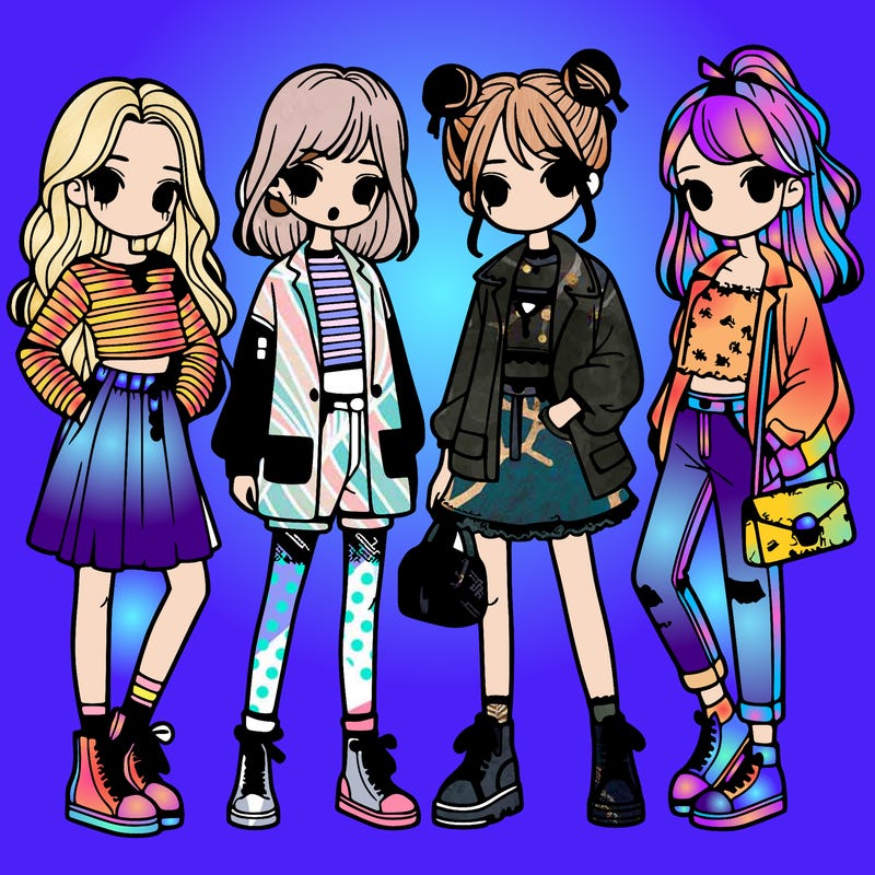 girls with fashion