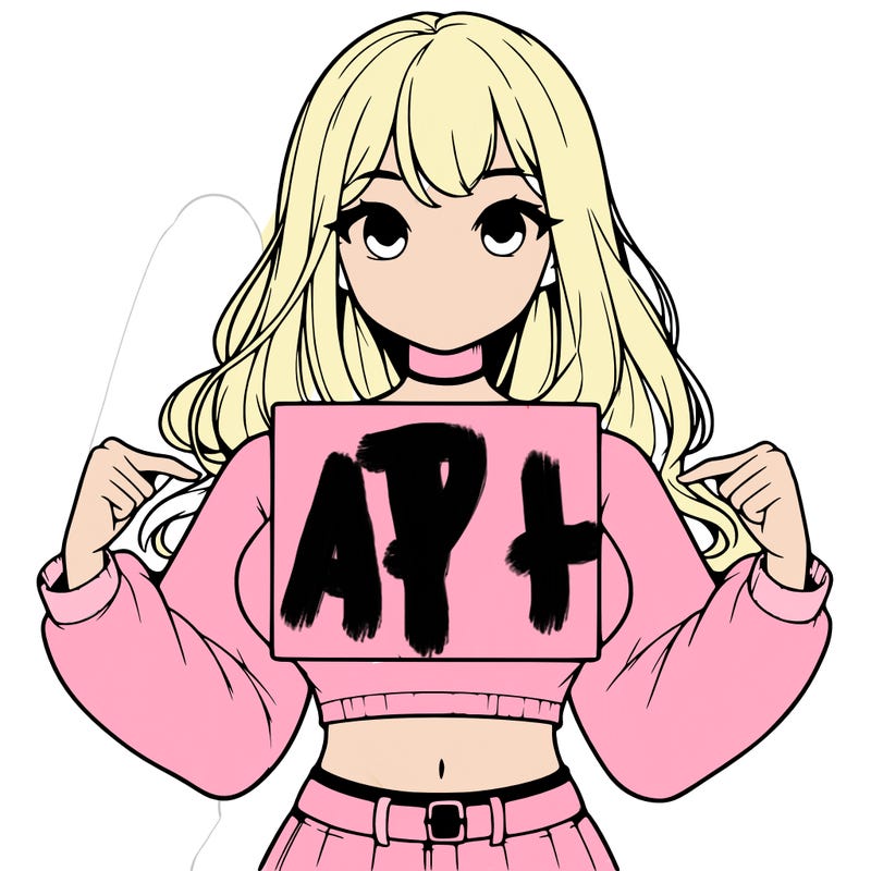 girl holding a blank sign in a long sleeve crop top