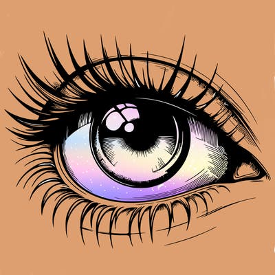 realistic eye