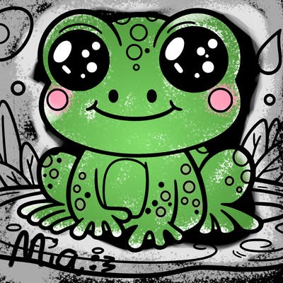 cute frog