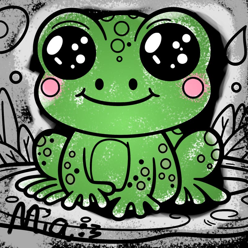 cute frog