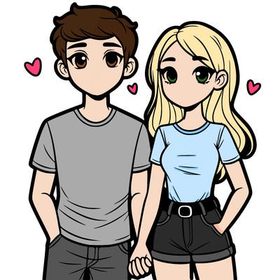 boyfriend and girlfriend