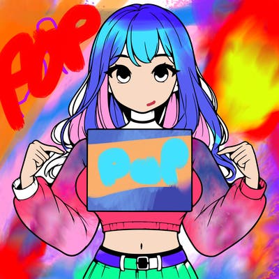 girl holding a blank sign in a long sleeve crop top