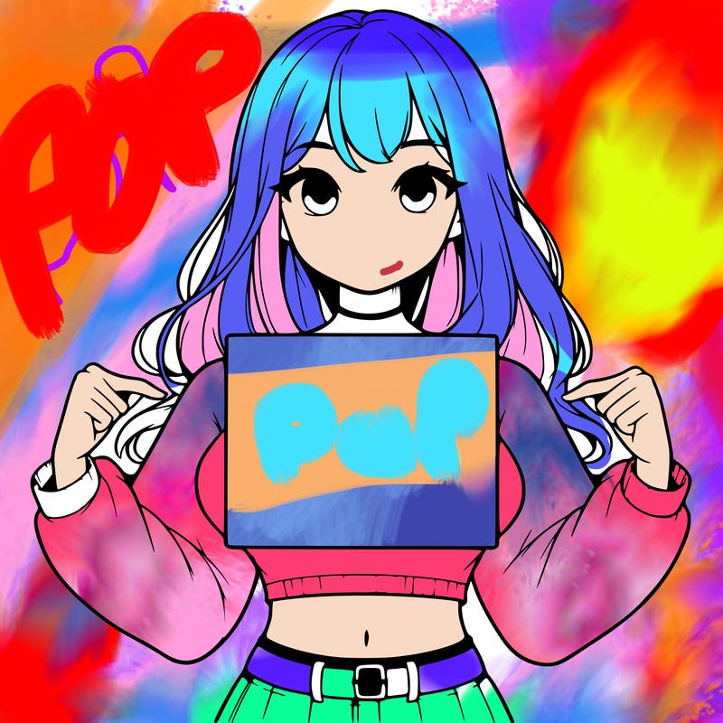 girl holding a blank sign in a long sleeve crop top