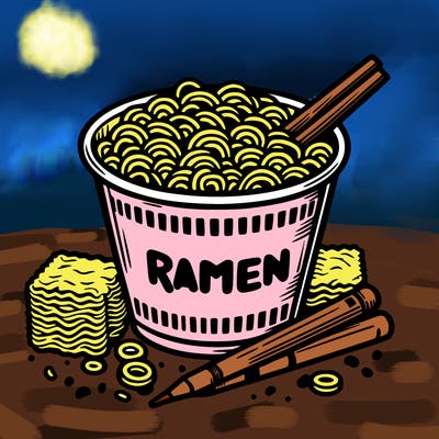 ramen noodles