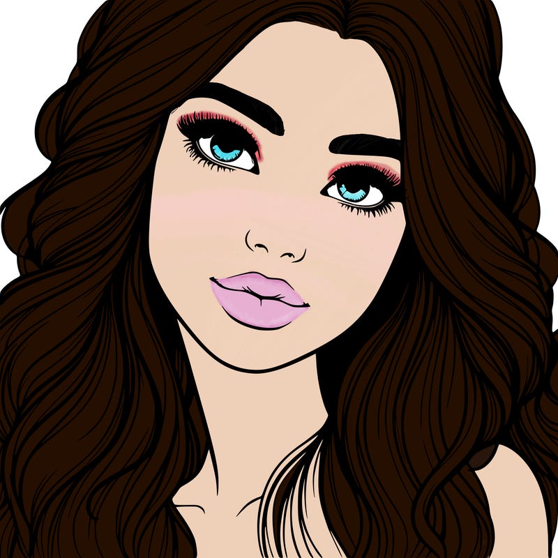 beautiful realistic girl