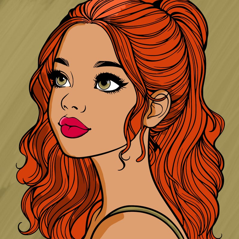 beautiful realistic girl