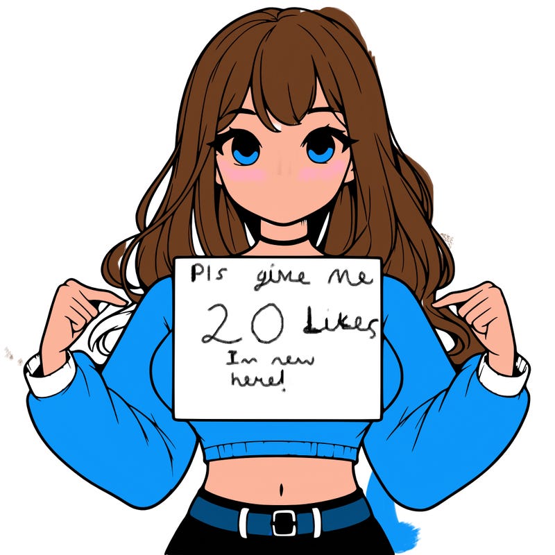 girl holding a blank sign in a long sleeve crop top