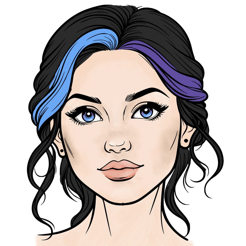 realistic face