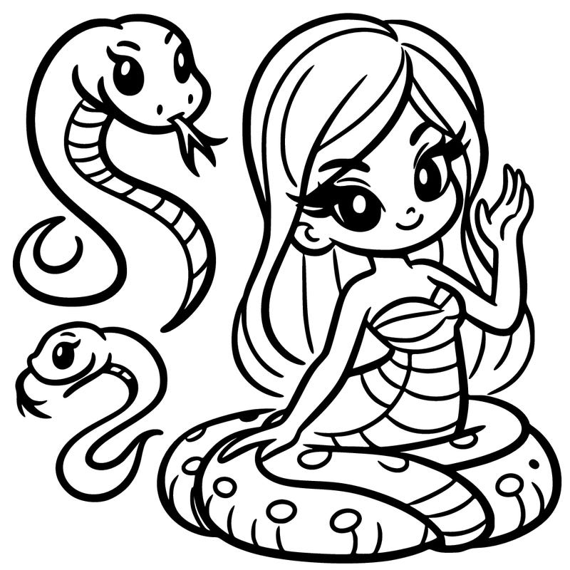 snake girl