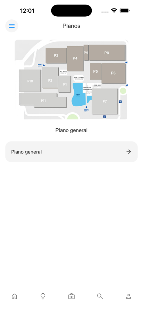 FIMA Agrícola - FIMA Agricola農業フェア会場の一般的なフロアプランマップ。