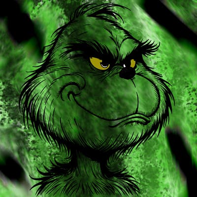 realistic grinch