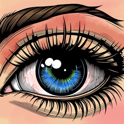 realistic eye