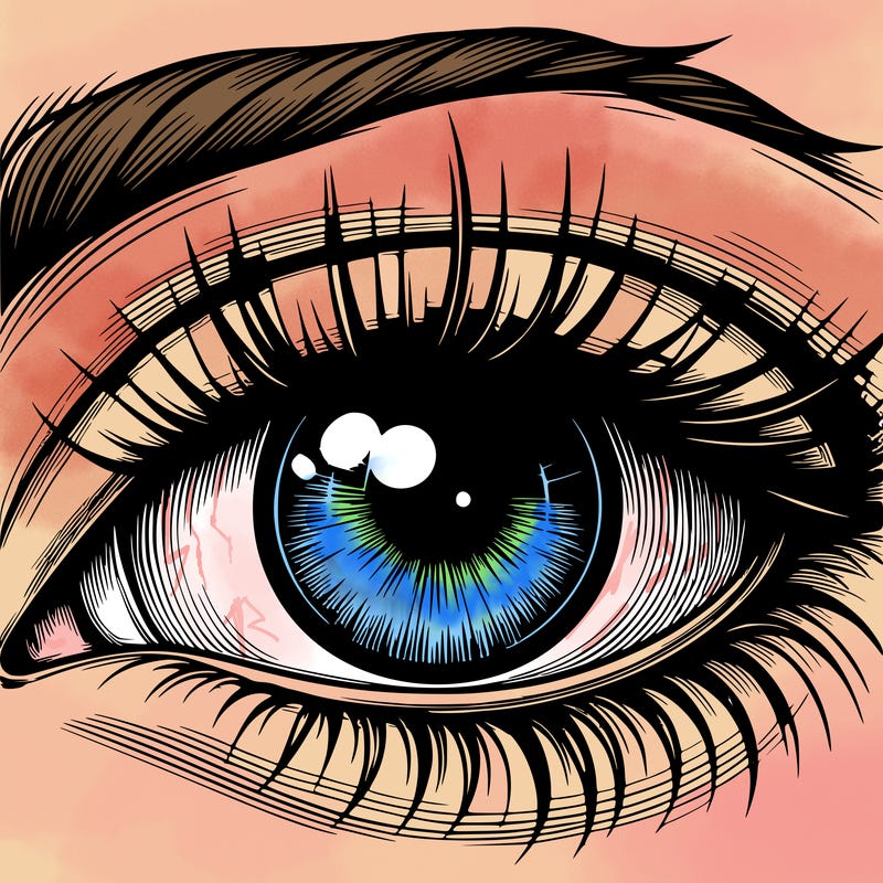 realistic eye