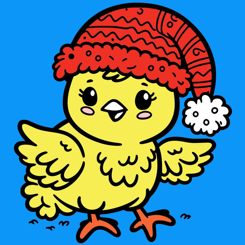 christmas chick