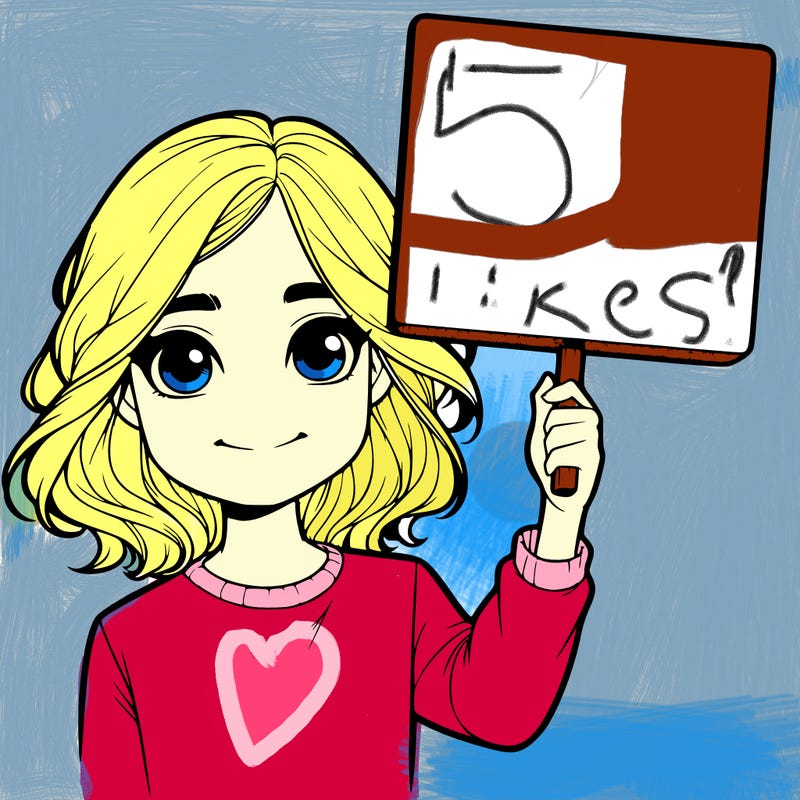 realistic girl holding up a sign