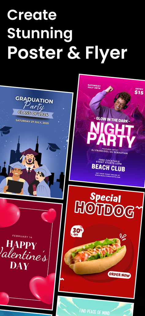 AI Poster Maker - Flyer Maker! - A collection of creative poster and flyer templates for events and business promotions