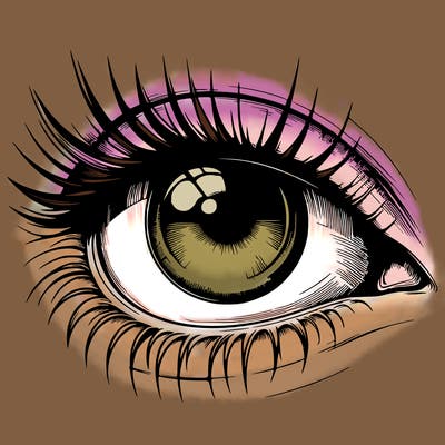 realistic eye