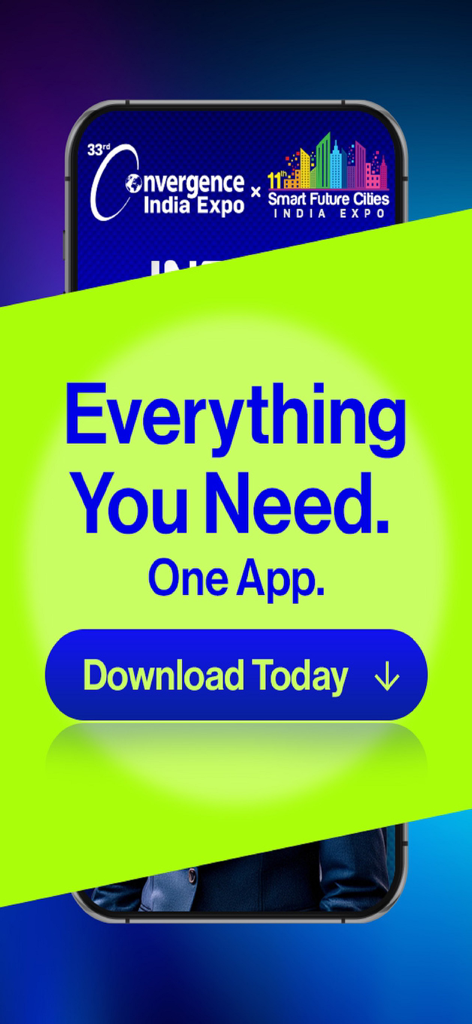 EI Expo - EI Expo mobile app promotional screen with the text Everything You Need One App and a Download Today button