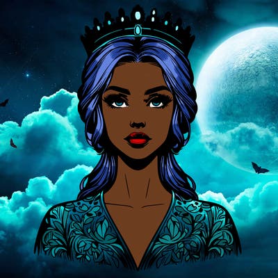 realistic beautiful queen