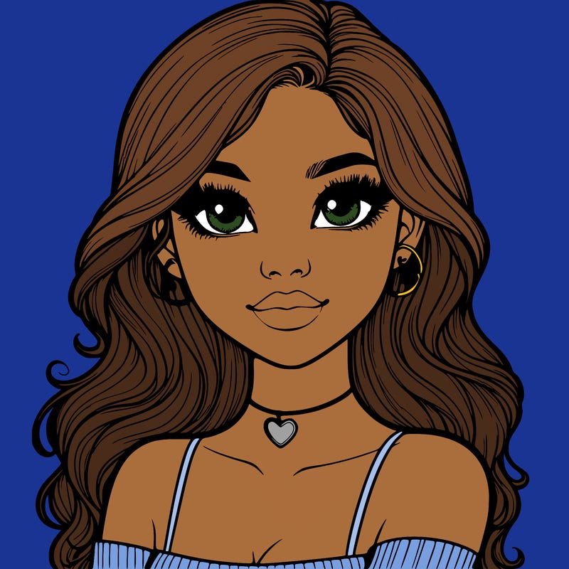 realistic pretty girl