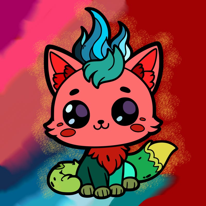 firecat cute