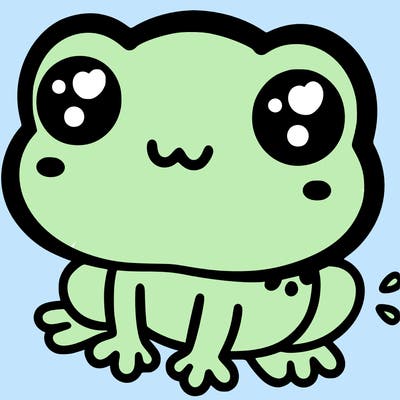 cute frog
