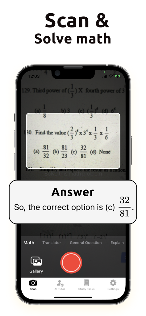 Homework Scan AI: SnapSolver - Education App | MWM