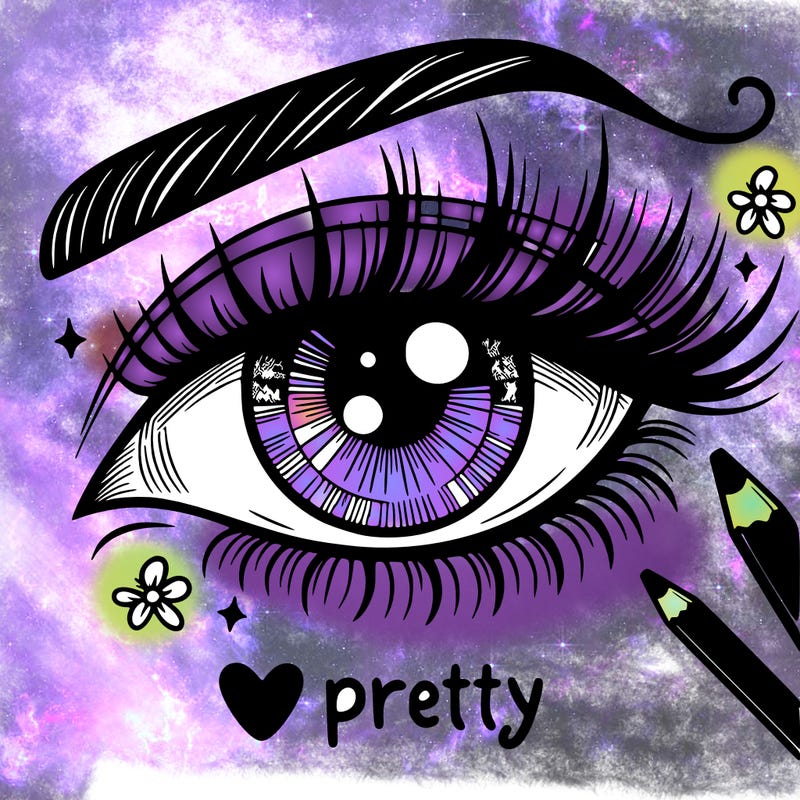 pretty eye
