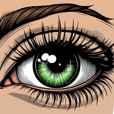 realistic eye
