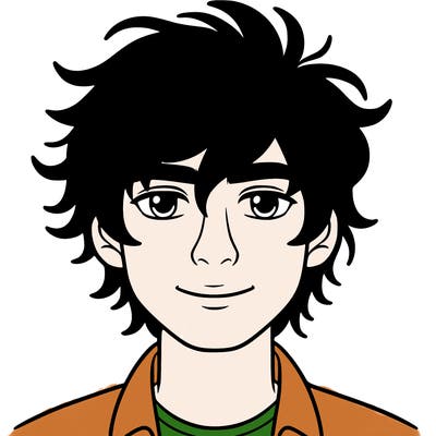 guy with dark shaggy hair and a disheveled handsomeness appearance