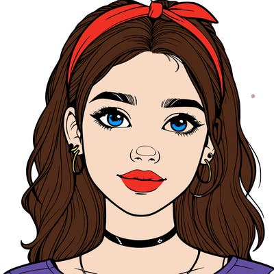 realistic teenage girl