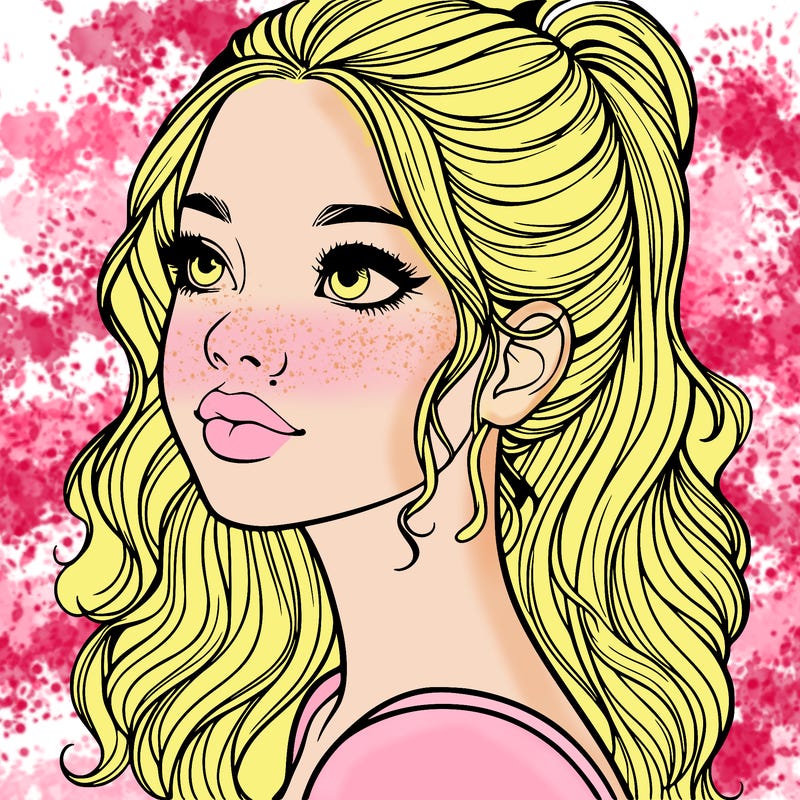 beautiful realistic girl