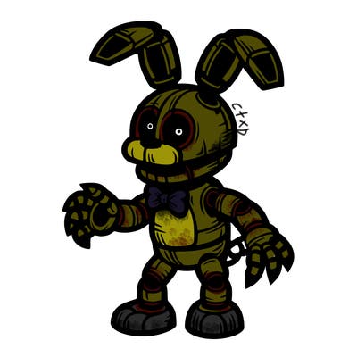 fnaf springtrap realistic