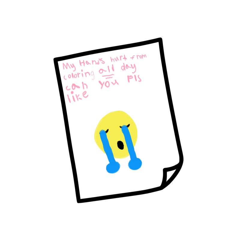 blank page