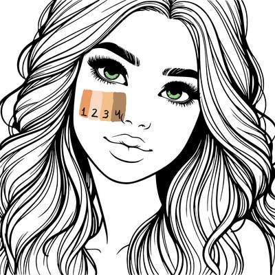 beautiful realistic girl