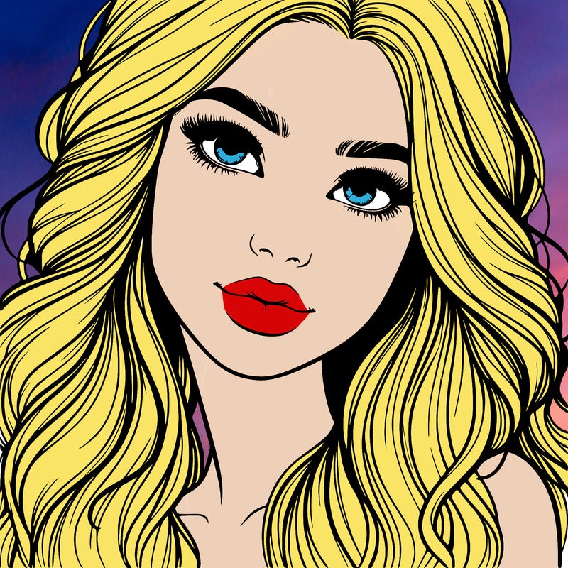 beautiful realistic girl