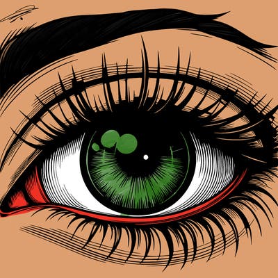 realistic eye