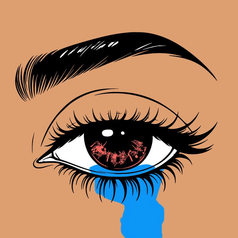 eye closed realistic