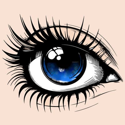 realistic eye