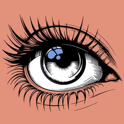 realistic eye