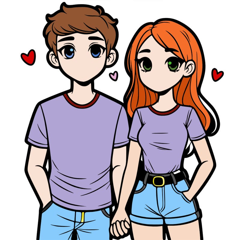 boyfriend and girlfriend