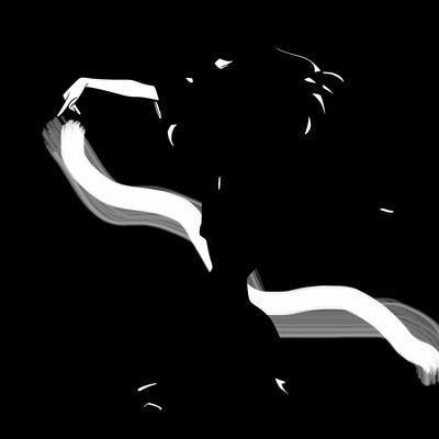 realistic girl danceing