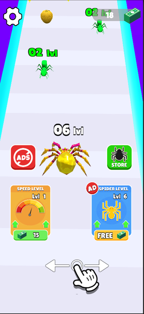 Spider & Insect Evolution Run - Games App | MWM