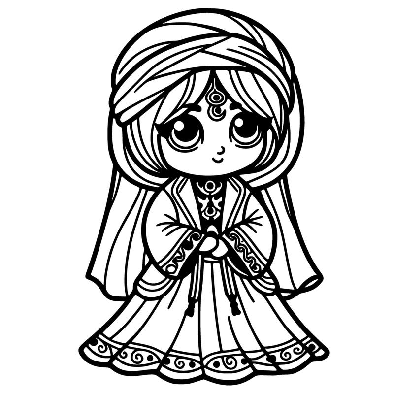 rumi in her golden outfit